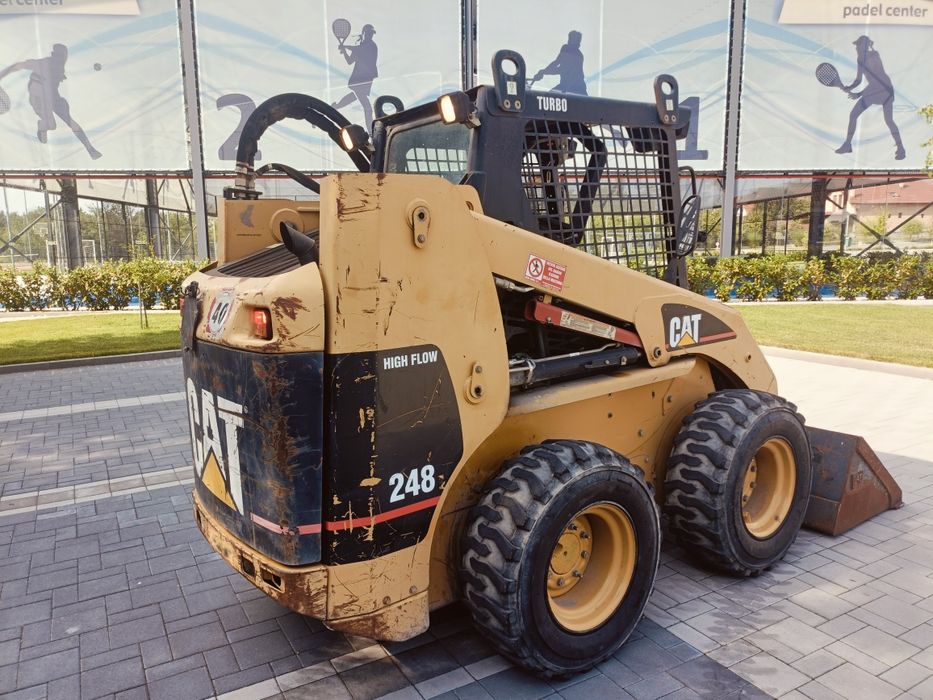 Caterpillar 248 2002 Miniîncarcător Tip Bobcat Pret 16900E