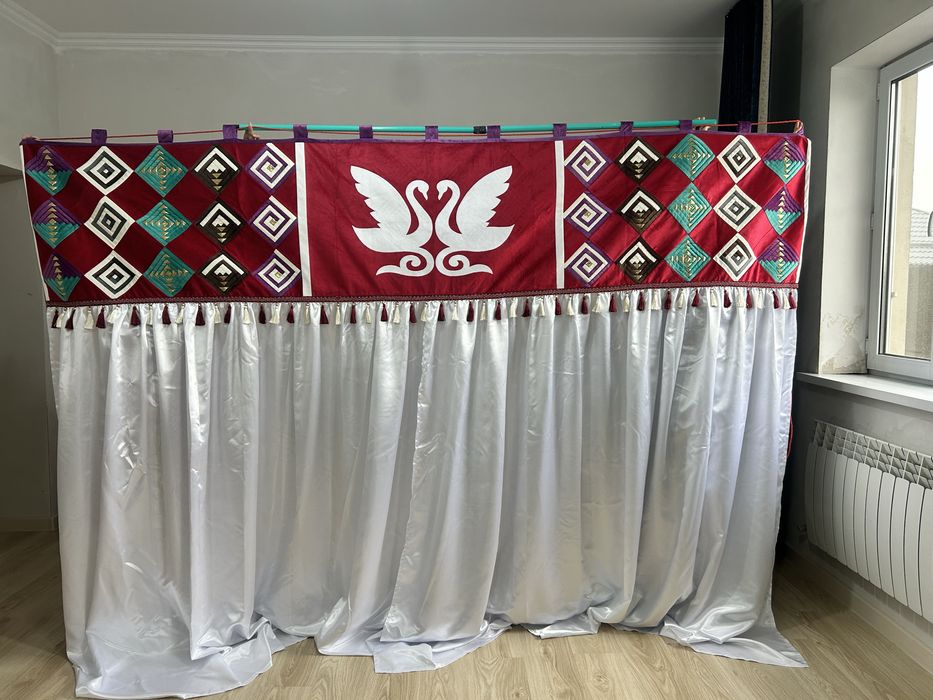 Шымылдық ручная работа