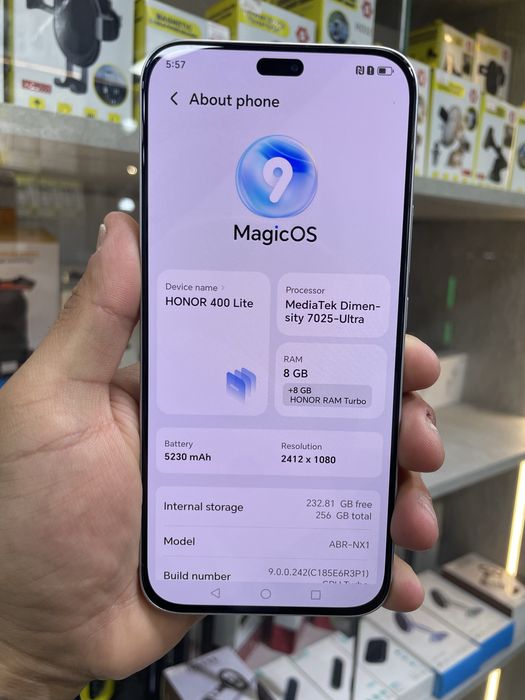 Honor 400 lite 8+8/256 gb
