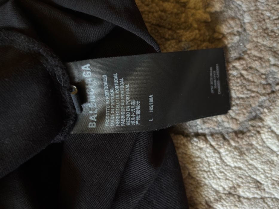 Balenciaga тениска oversize