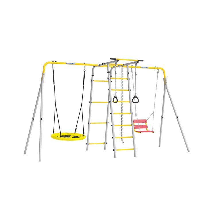 Игровая Площадка Romana Лесная Поляна + доп. стойка (гнездо+цепные)