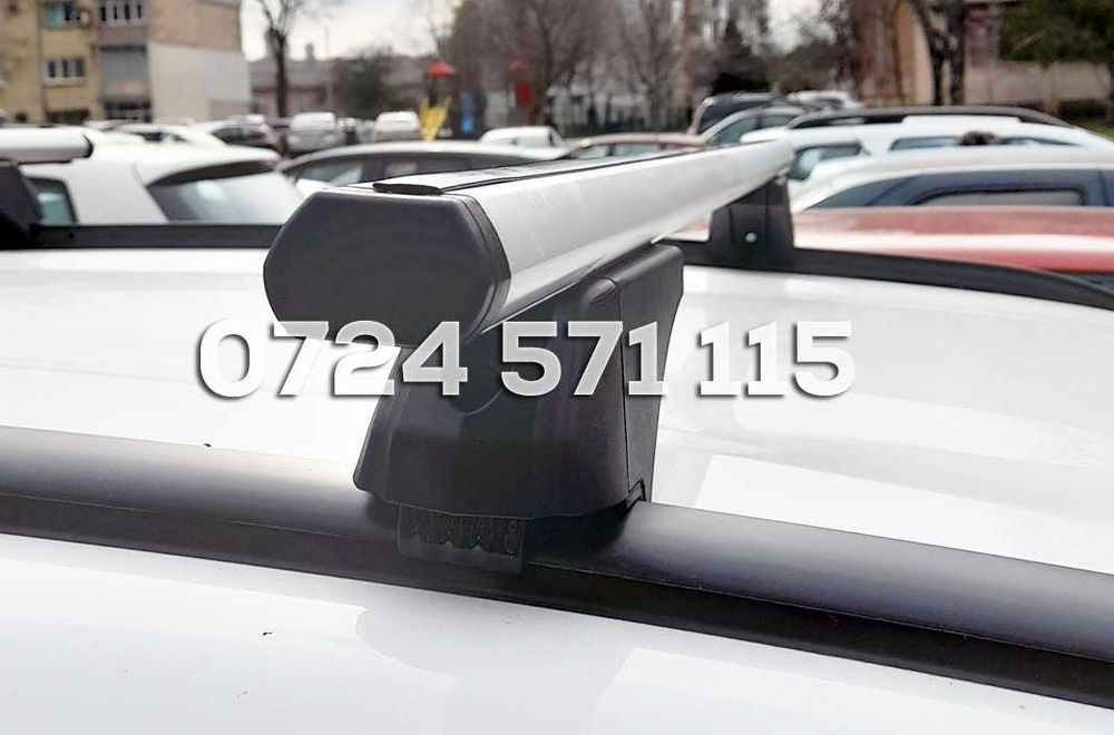 Bare transversale portbagaj, ALUMINIU, 120 cm (pt. longitudinale ȘINĂ)