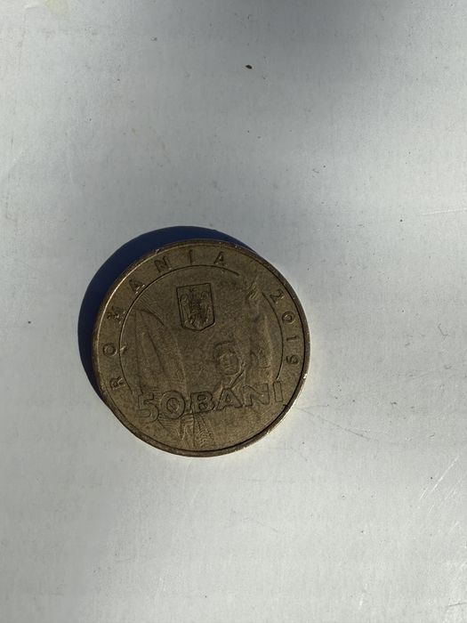 Monedă de colecție 50 bani – 1989