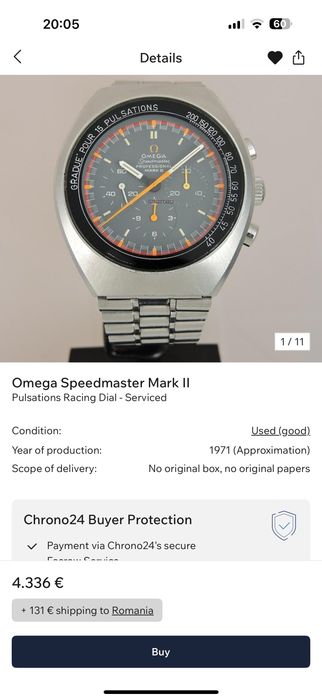 Omega speedmaster vintage