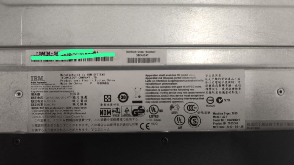 Продам сервер IBM System x3650 M4