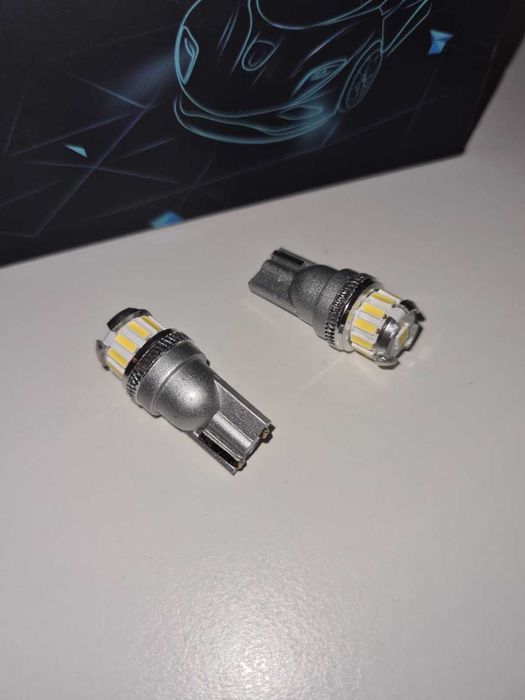Set 2x LED T10 W5W Canbus 6500K - Poziții / Interior