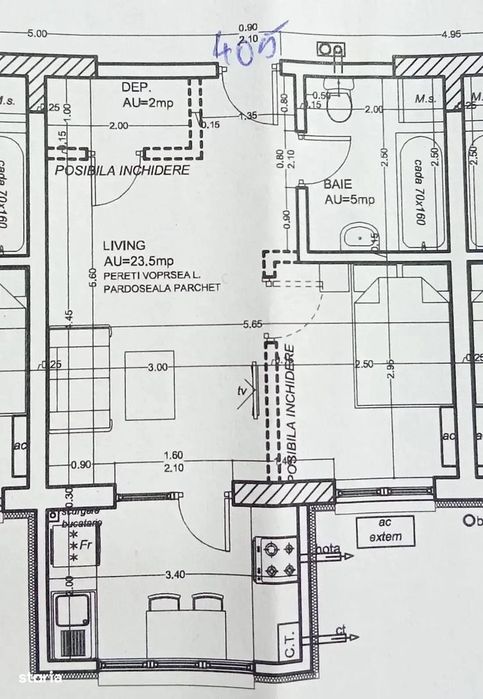 Apartament 2 Camere Tip Studio | Design Exclusiv | Militari Residence