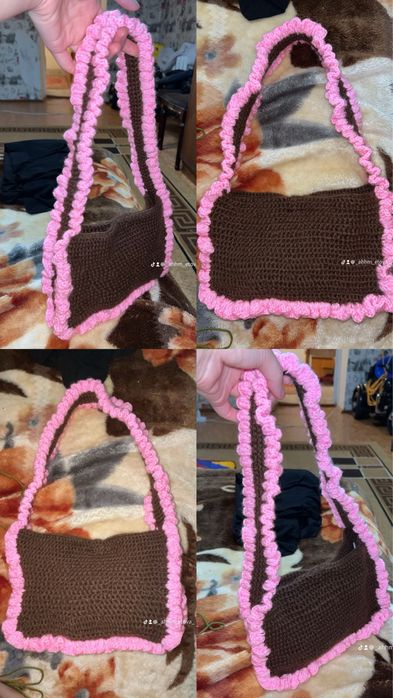 Вязанная суммка