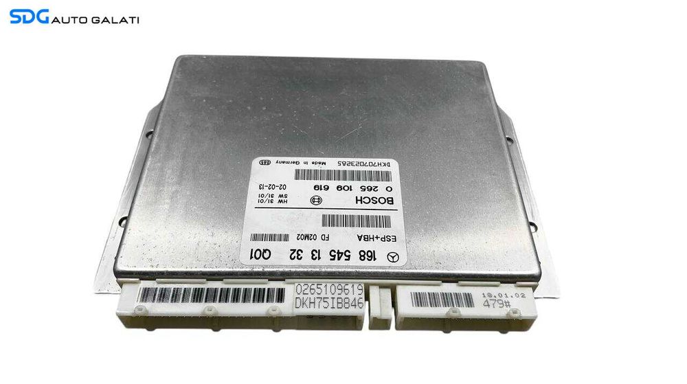 ECU Calculator ESP HBA Mercedes Clasa A Class W168 1998 - 2004 Cod 1685451332 [L6019]