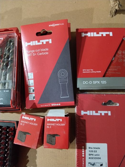 Hilti дискове, битове и други