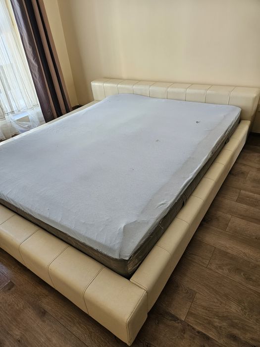 Pat și saltea 160x200