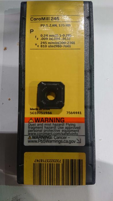 Твърдосплавни пластини Sandvik, Iskar