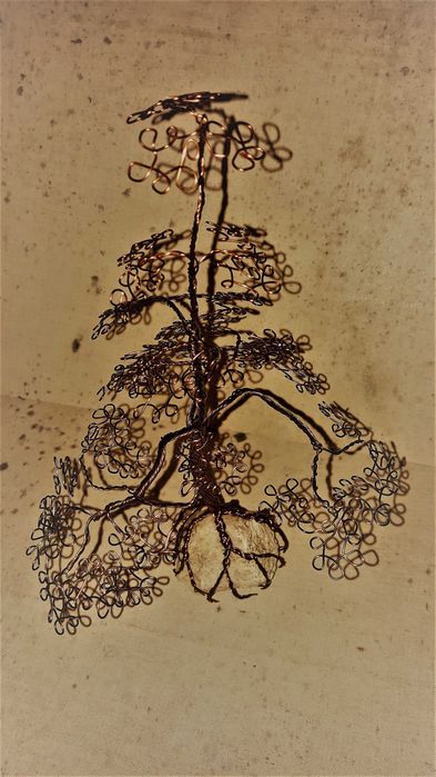 Дръвчета от медна тел