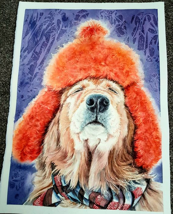 Рисувам акварелни портрети по снимка