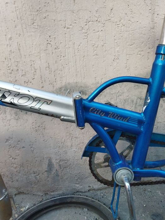 Велосипед салют синий