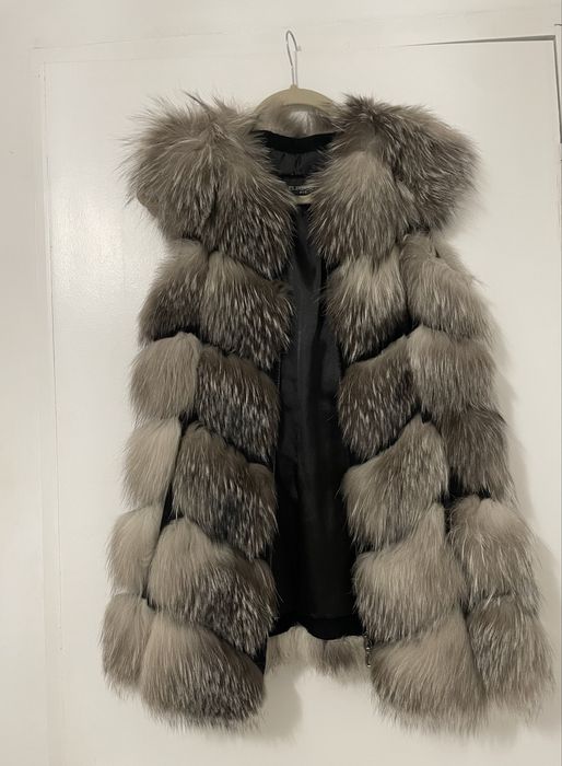 Vesta din blana naturala