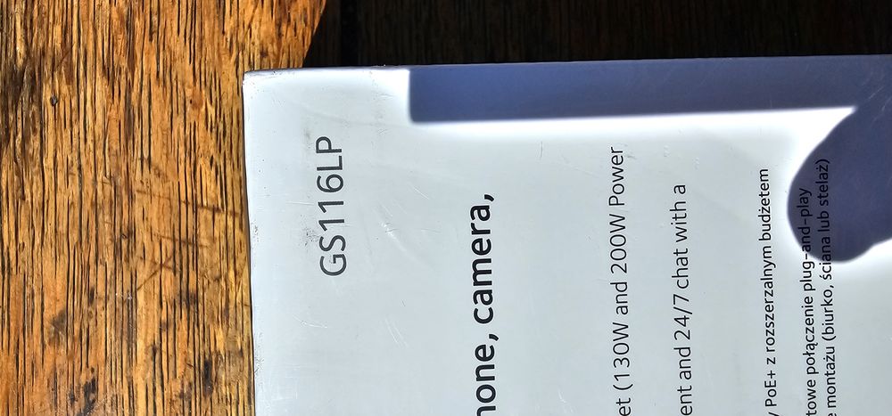 Switch Gigabit NETGEAR GS115LP Nou Sigilat, 3 Bucăți Disponibile