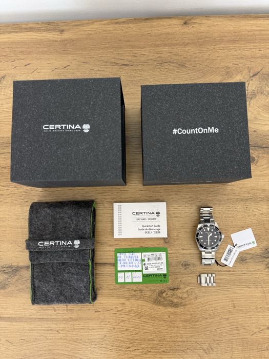 Продаются швейцарские часы Certina, модель 2025 года.