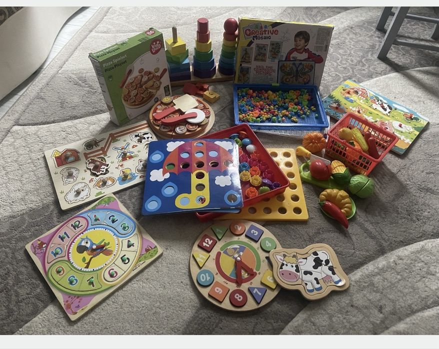 Lot jucarii si jocuri educative