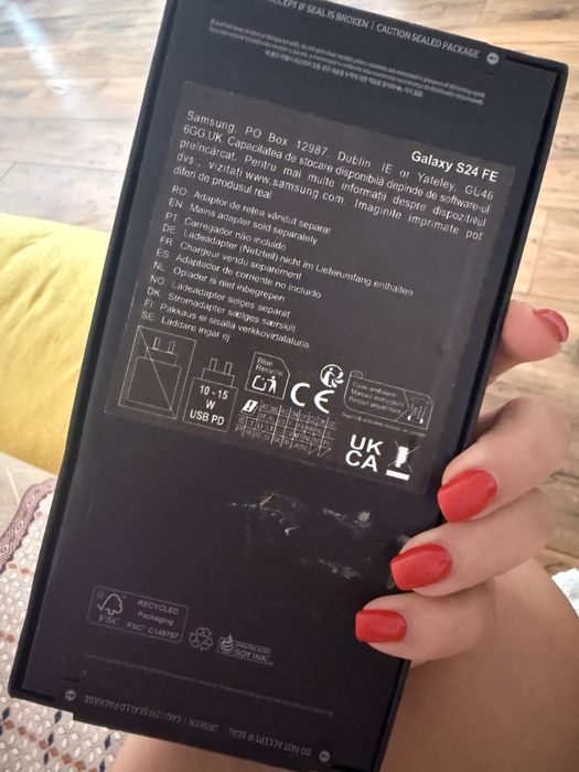 Samsung galaxy S24 FE sigilat