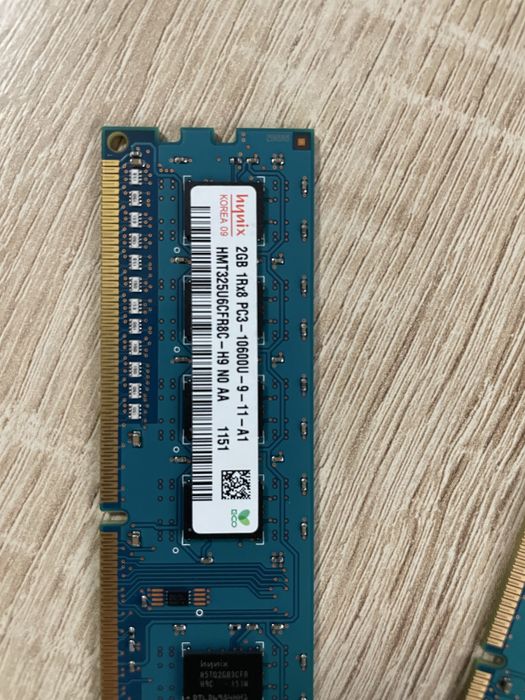 Рам памет 2х2gb pc3-10600U