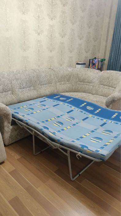 Угловой диван с креслом