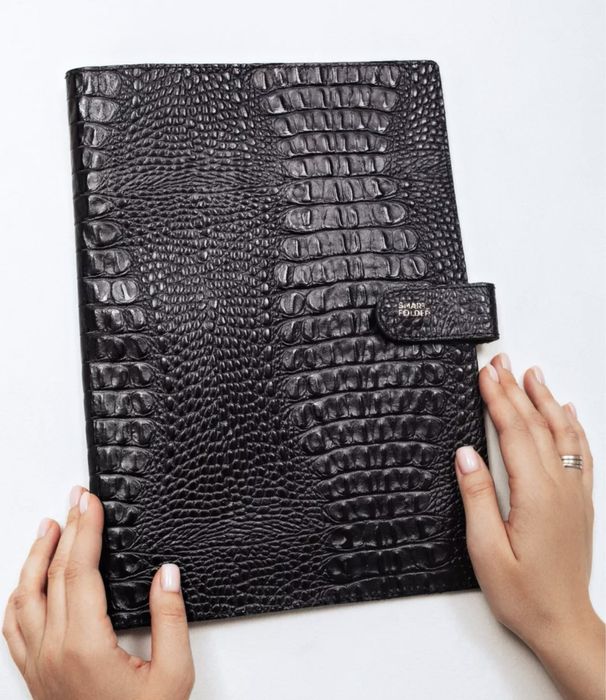 Папка для документов А4 черная