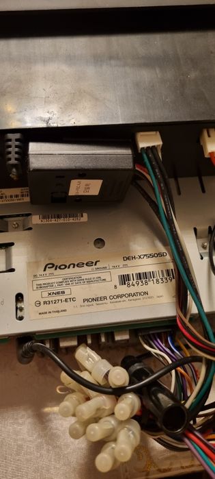 Pioneer deh x7550 sd
