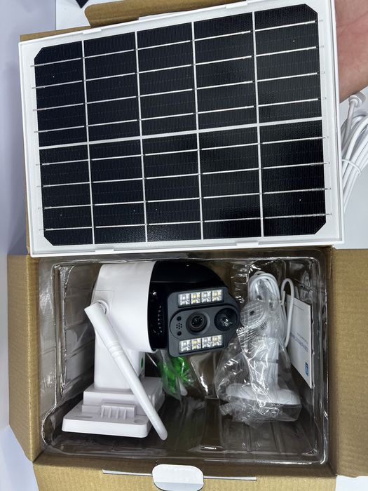 Simsiz 4G quyosh panelli kamera