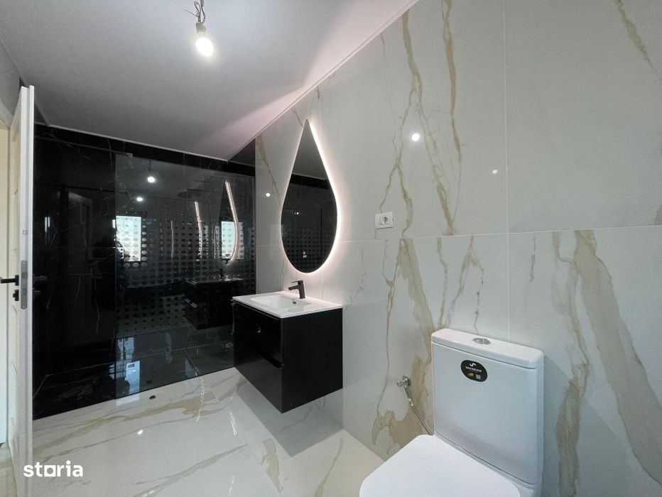 Duplex despartit prin camera tehnica  finisaje premium Mosnita