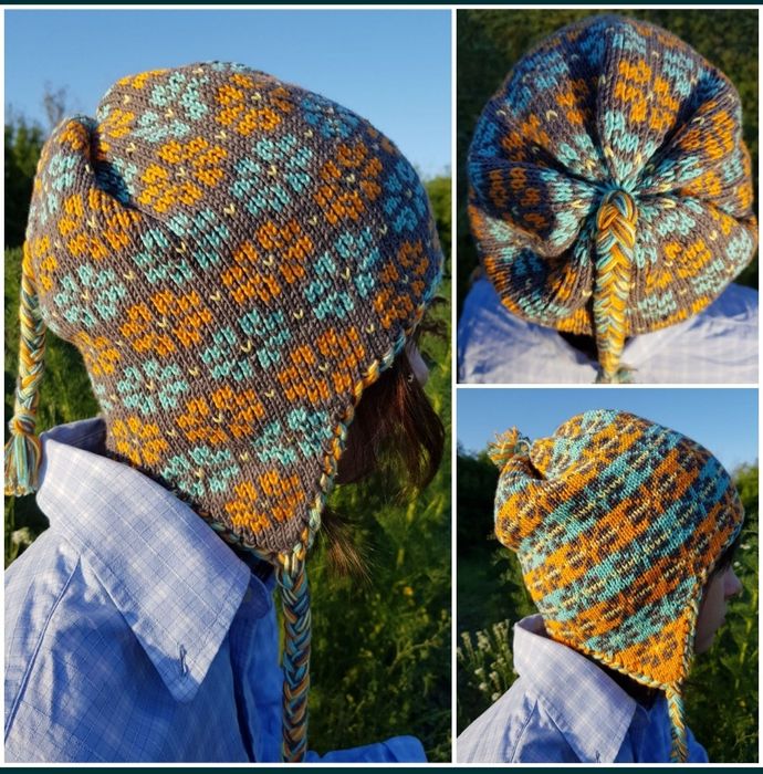 Яркая шапка для ярких людей