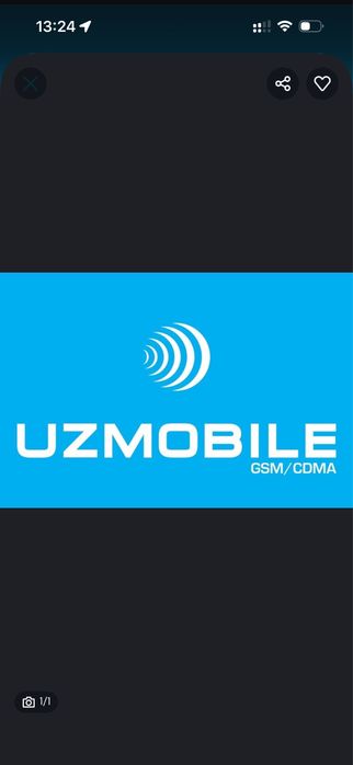 Uzmobile 0707 nomer sotiladi