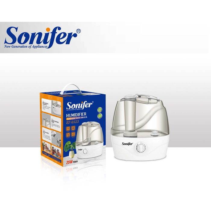 Доставка! Увлажнитель воздуха 2,2 л Sonifer SF-6523