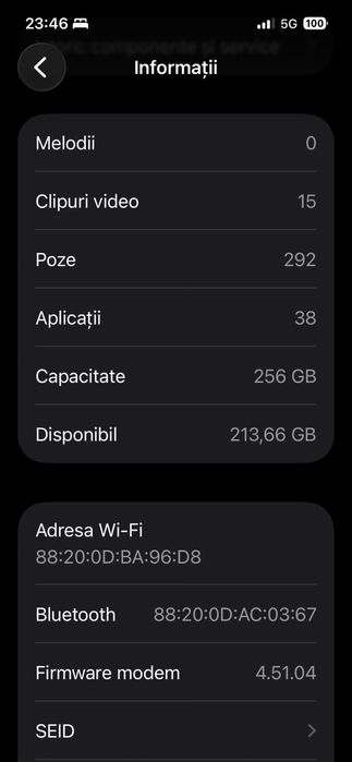 iPhone 14 folosit din 1 iunie are folie de stica din aia neagra sa nu se vada ce scri si husa noua