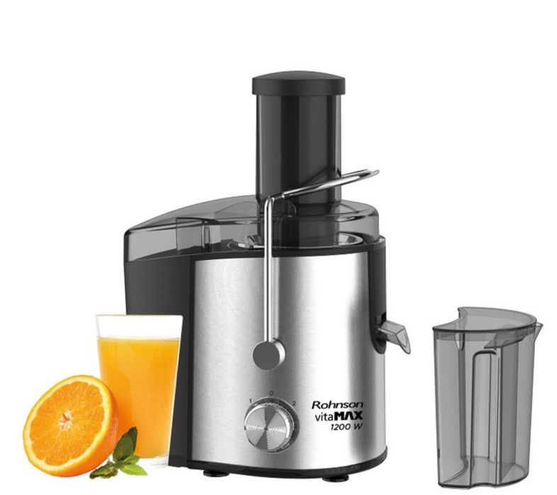 Сокоизстисквачка Rohnson R-439, 1200 W, Голям улей за цял плод Ø 85 мм