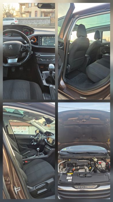 Peugeot 308 model 2015 mot 1.6 HDI 120 cp Euro 6