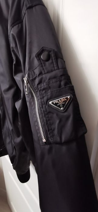 Prada бомбер мужской