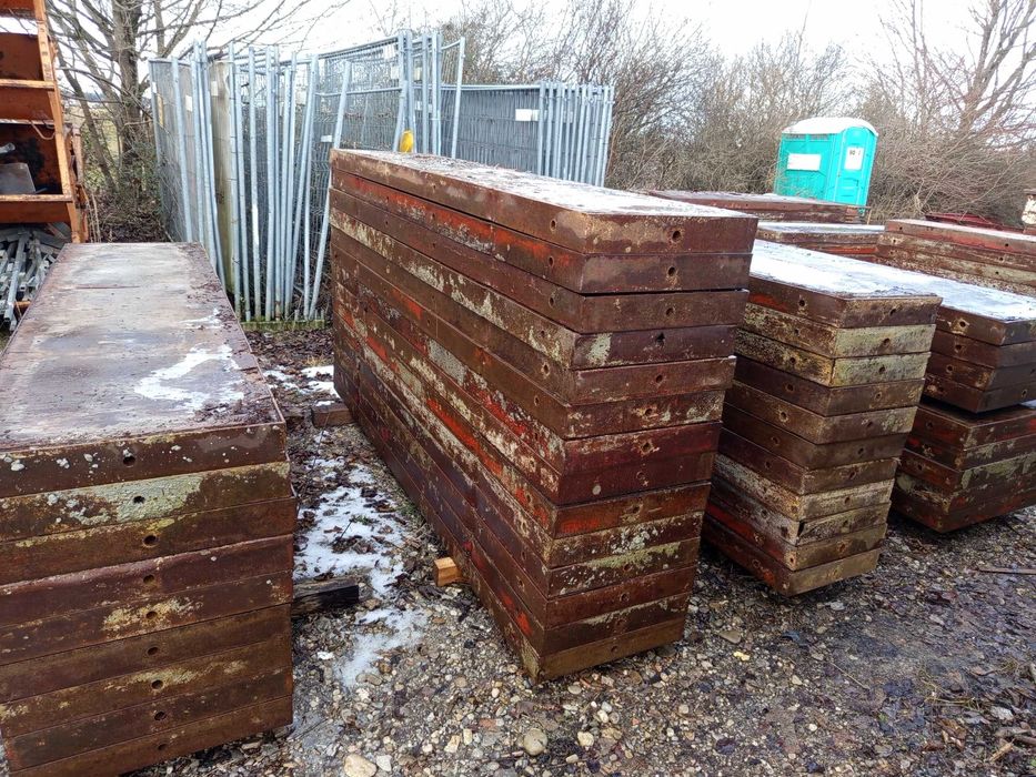 Едроплощен кофраж, кофражни платна