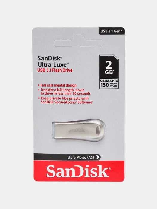 флешка Sandisk Ultra Luxe до 128GB USB