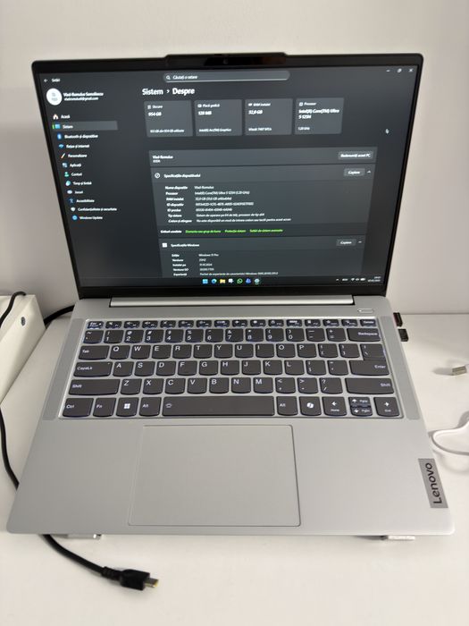 Vand laptop Lenovo+Monitor MSI