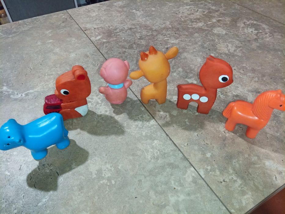 Гумени играчки от Соца