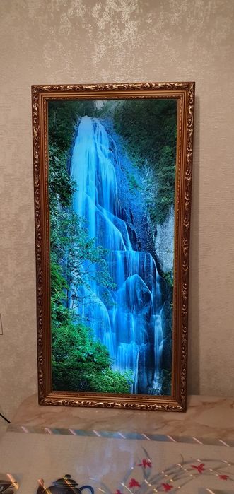 Продам картину с освещением от сети