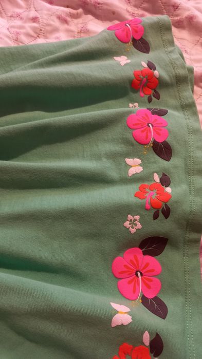 Много цветна рокля