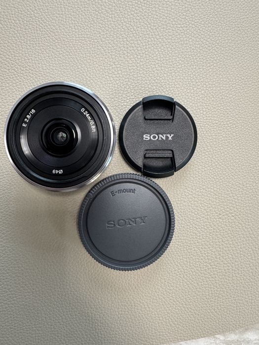 Обектив Sony E 16mm f2.8