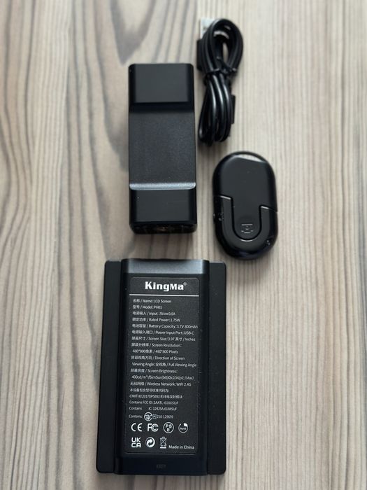 Влог монитор KingMa за селфита и влогове; Екран за задна камера