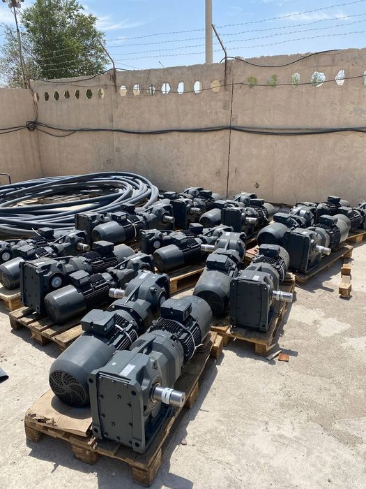 Редукторы, Электродвигатели, мотор, Частотники YiLMAZ, SIEMENS