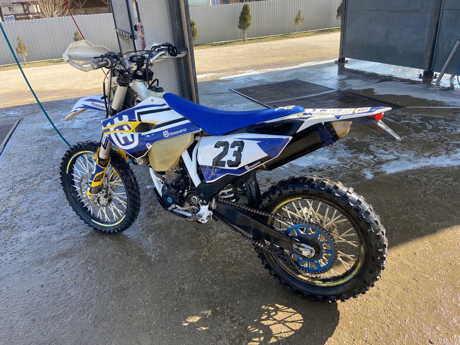 Vand motor Husqvarna fe 350cc înmatriculat 2016 itp valabil asigurare