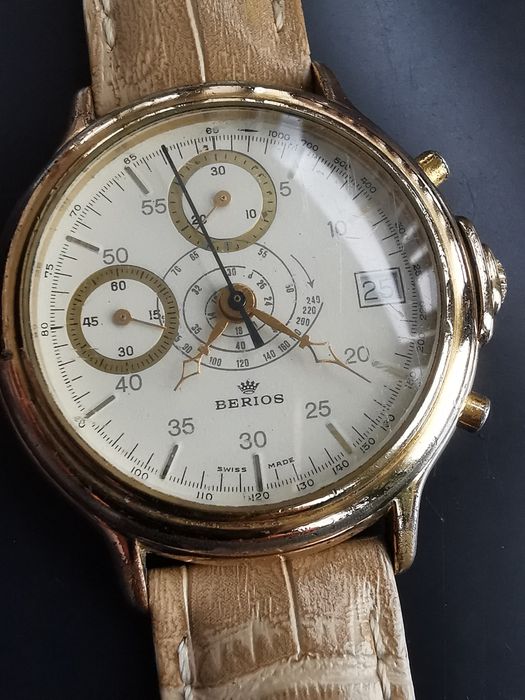 Ceas Berios Chronograph Telemeter Valjoux 7765