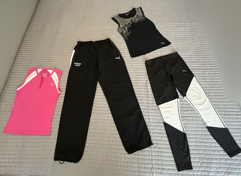 Спортни екипи Puma + подарък фотоалбуми и неща за плуване