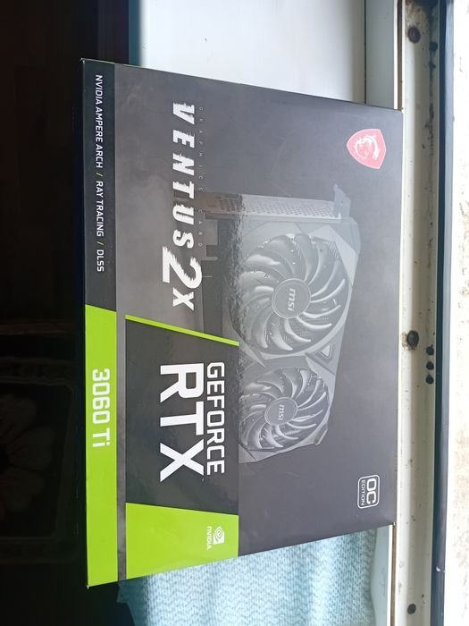 Видеокарта MSI 3060ti Ventus 2x, нужно менять память.